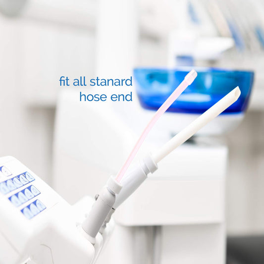 Dental Medical Grade Saliva High Volume Evacuator Vented Disposable 1000pcs