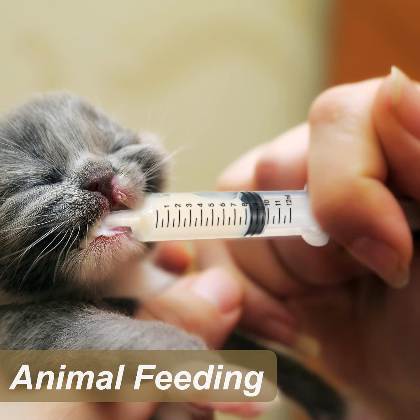 Dental Irrigation Syringe 12cc / 12ml Curved Tip with Scale (pack 50pcs)